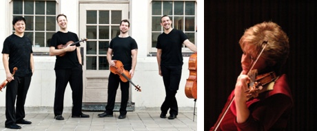 Miro Quartet (L); iDa Kavafian (R)