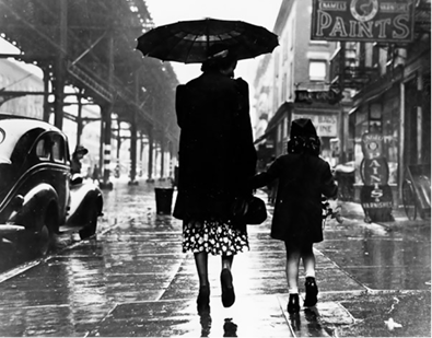 A WALK IN THE RAIN IN NEW YORK CITY