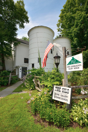 THE FAMILIAR ENTRANCE TO THE SILO. MIKE YAMIN