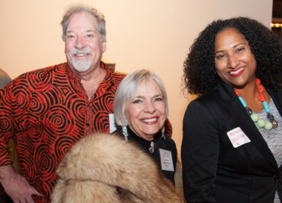 AWARDEES JOHN MARSHALL AND VITA MUIR WITH KRISTINA NEWMAN-SCOTT