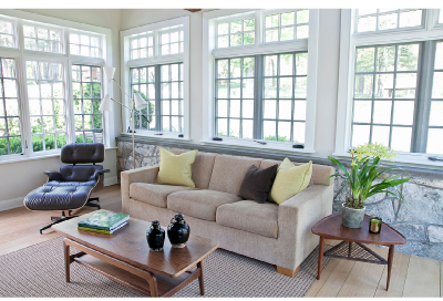 SUNROOM IN A MODERN COUNTRY HOUSE IN NEW PRESTON