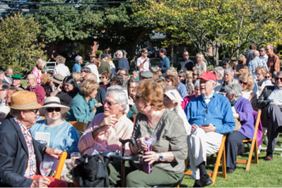 THE PARK’S DEDICATION CEREMONY. BLEACHER+EVERARD