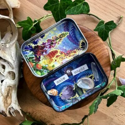 Witch Crafting Wednesday: Celebrating Harvest, Ancestors And Crafting Mini Altar Tins