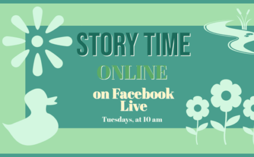 Story Time Online on Facebook Live
