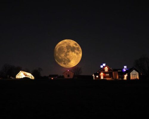 Full Moon at the Meadow