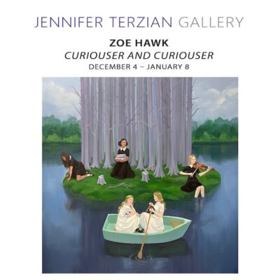Zoe Hawk: “Curiouser and Curiouser” at Jennifer Terzian Gallery