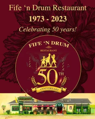 Fife and Drum 50th Anniversary Open House!