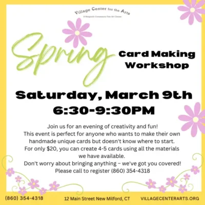 Spring Card Making Workshop