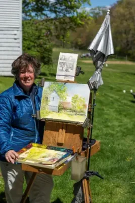 Plein Air Watercolor Works