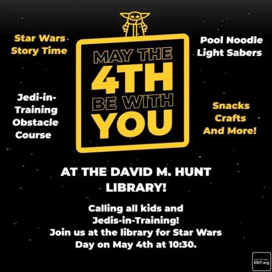 May the 4th Kids Program