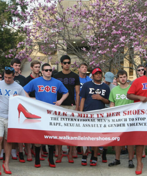 Walk a mile in Her shoes