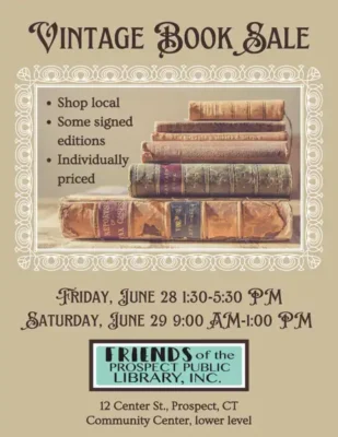 Vintage Book Sale