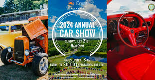 2024 Annual Car Show at Sunset