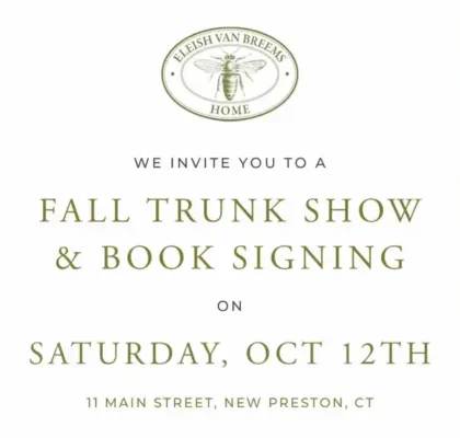 Trunk Show & Book Signing