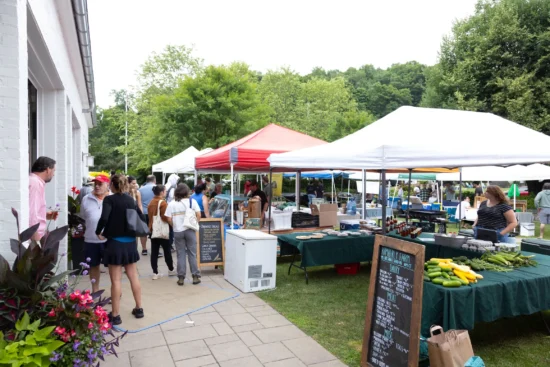 Last Farmers Market at Judy Black