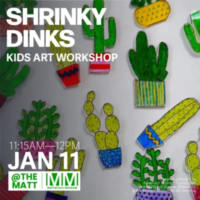 Kids Art Workshop: Shrinky Dinks