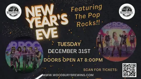 80’s New Year’s Eve with The Pop Rocks