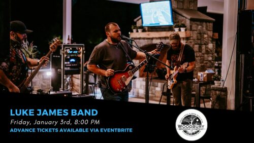 Luke James Band at Woodbury Brewing Co.