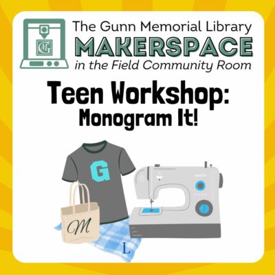 Teen Workshop: Monogram It!