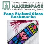Faux Stained Glass Bookmarks