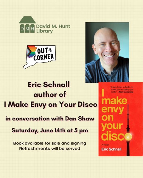 Book Talk with Eric Schnall