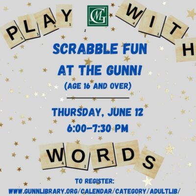 Scrabble Fun At the Gunn