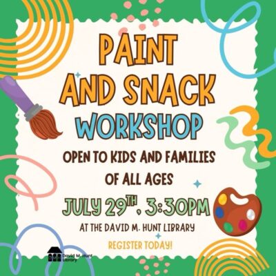 Kids Paint n Snack Workshop