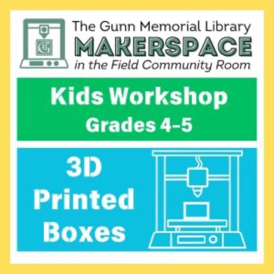 Kids Workshop: 3D Printed Boxes