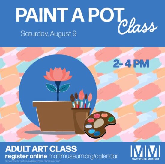 Adult Art Workshop: Paint a Pot