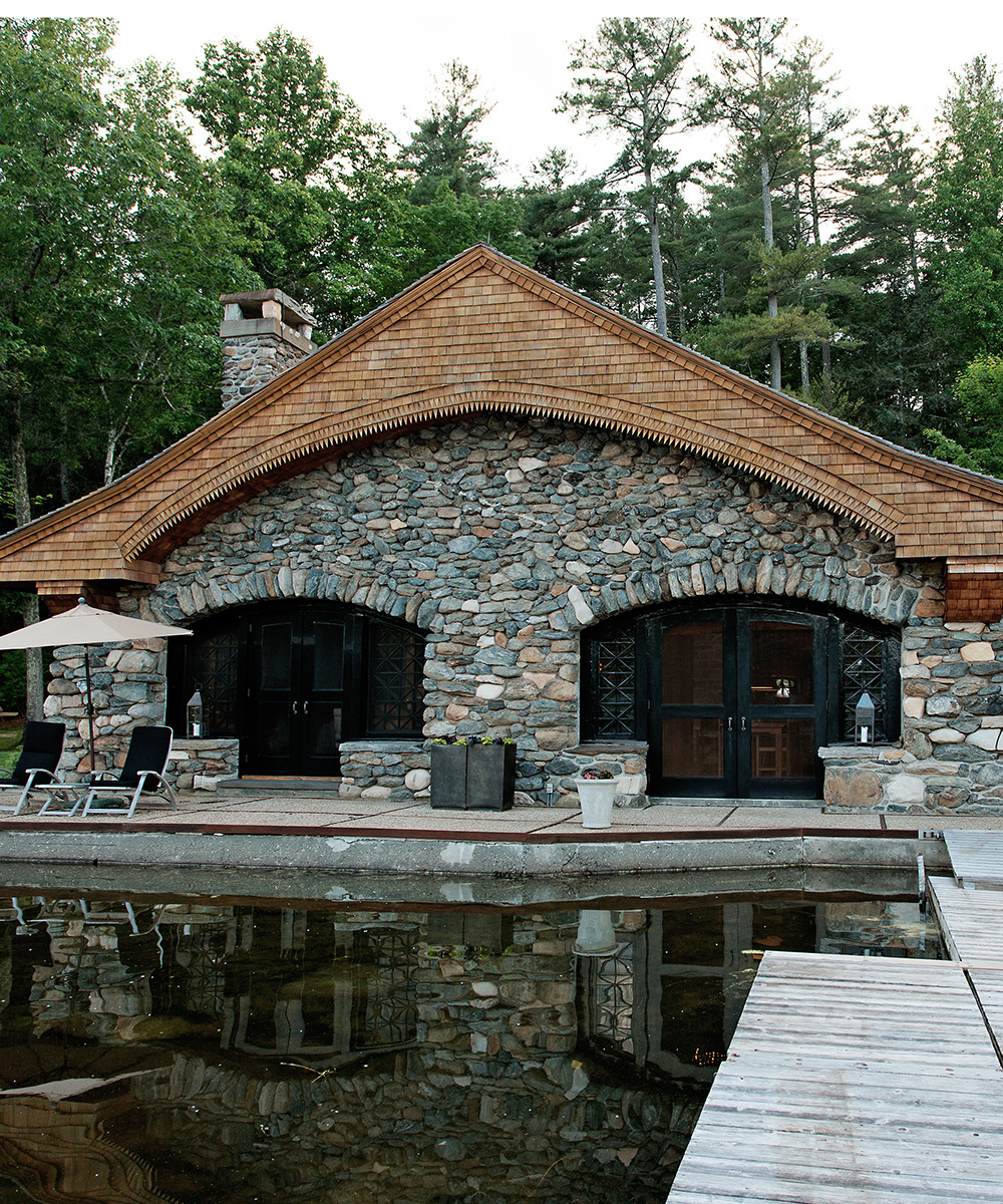 A Storied Boathouse on Washinee Lake