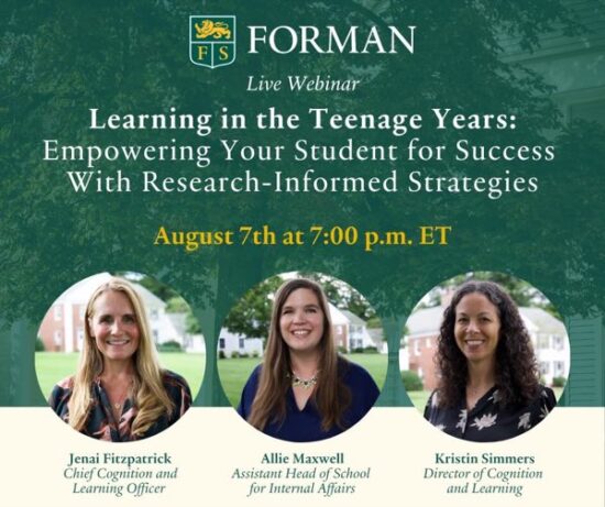 Learning in the Teenage Years