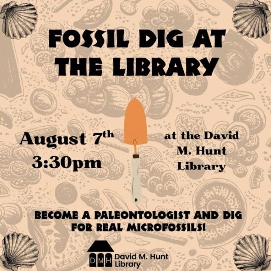 Fossil Dig at the Library