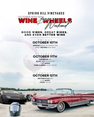 Wine & Wheels Weekend