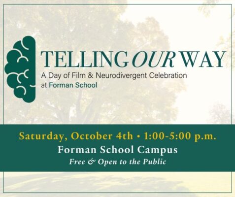 Telling Our Way at Forman School