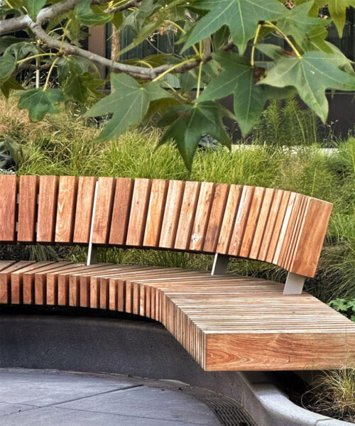 Slatted: Sustainable Upcycled Hardwood for Timeless Design