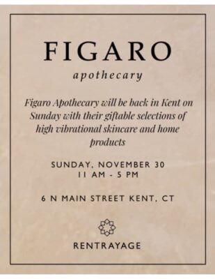 Figaro Apothecary at Rentrayage!