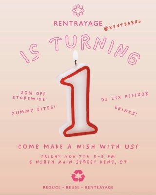 Rentrayage’s One Year Anniversary Celebration