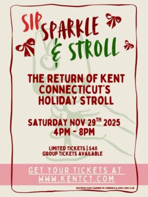 Kent’s Sip, Sparkle & Stroll