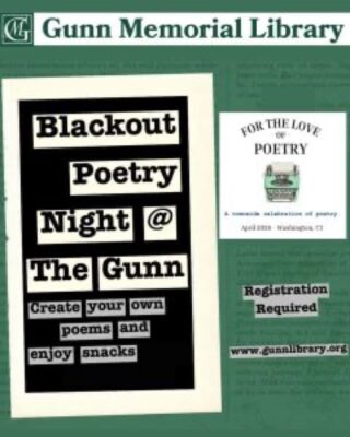 Black Out Poetry Night