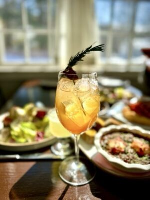 Brunch at The Pink House