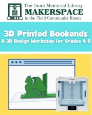 3D Printed Bookends (4-5th Grade)
