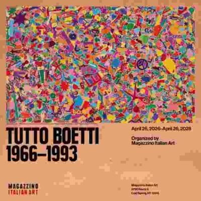 TUTTO BOETTI 1966–1993