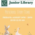 Preschool Storytime