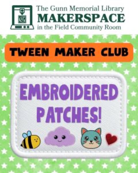 Tween Maker: Embroidered Patches