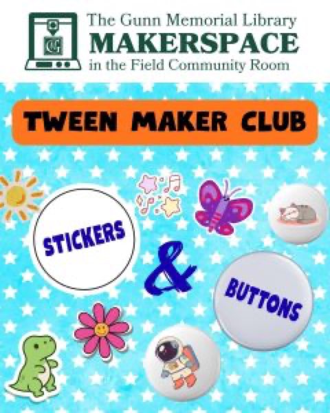 Tween Makers: Stickers and Buttons