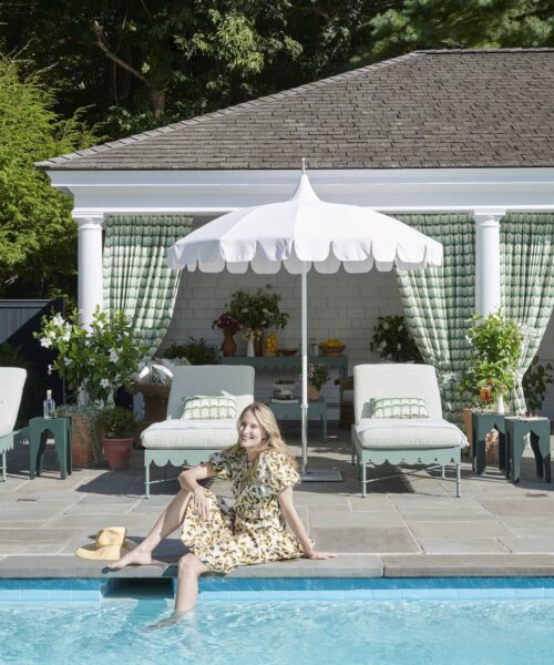 Celerie Kemble Reimagines the Mayflower Inn Pool