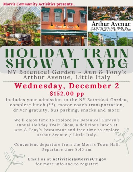 Holiday Train Show at The NYBG!