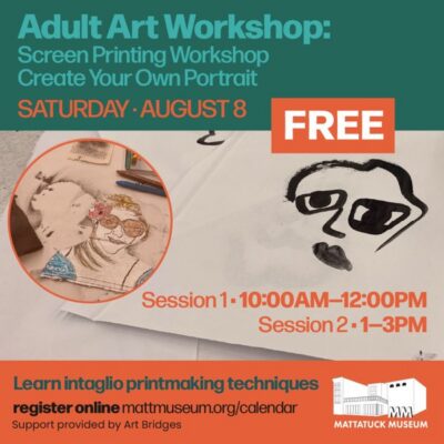 Adult Art Workshop: Screen Print