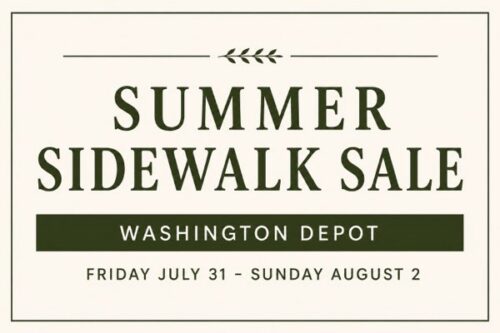 Summer Sidewalk Sale