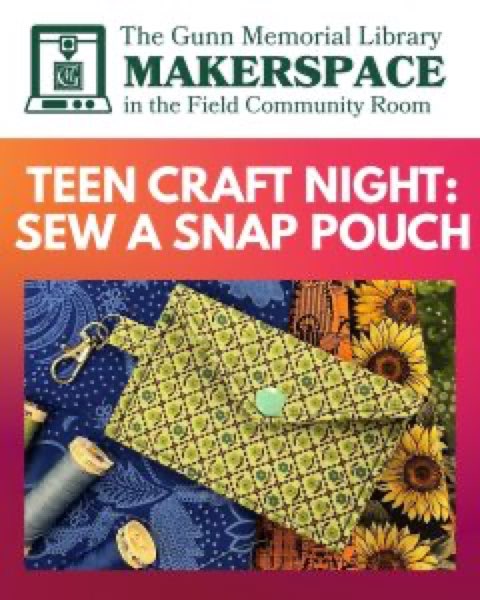 Teen Craft Night: Sew a Pouch